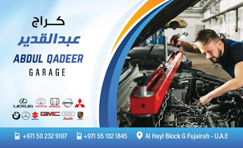 ABDUL QADEER Auto Mechanic Garage - Workshop